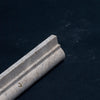 Lunar Noce Travertine 2x12 Ogee Edge Honed and Unfilled - MosaicBros.com