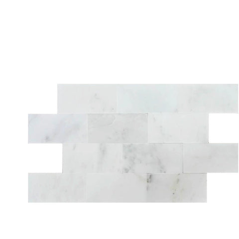 Asian Statuary (Oriental White) Marble 6x12 Honed Tile