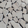Cappuccino Pebble Tumbled Marble Mosaic Tile - MosaicBros.com