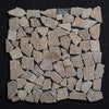 Lunar Noce Travertine Pebble Tumbled Mosaic - MosaicBros.com