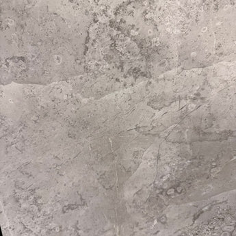 Arctic Gray Marble 24x48 honed natural stone tile with subtle gray veining, ideal for modern flooring and wall applications.