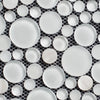 Cloud Random Sizes Bubble Glass Mosaic Tile - MosaicBros.com