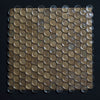 Clear Penny Round Sizes Bubble Glass Mosaic Tile - MosaicBros.com