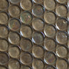 Clear Penny Round Sizes Bubble Glass Mosaic Tile - MosaicBros.com