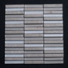 Glossy Glass and Haisa Marble Combination Glass Mosaic Tile - MosaicBros.com