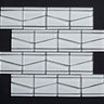 Cloud Random Shape Rectangle Marble Glass Mosaic Tile - MosaicBros.com