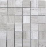 Haisa 2x2 Honed Marble Mosaic Tile - MosaicBros.com