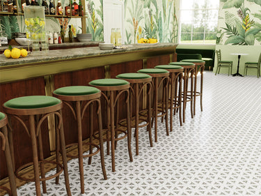 FRUILI Calacatta Gold/Glaicer Terrazzo/Atlantic Gray Mix Mosaic Tile - MosaicBros.com