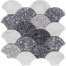 RIALTO Terrazzo, Carrara Mix Mosaic Tile - MosaicBros.com