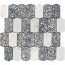 REZZONICO Terrazzo, Carrara Mix Mosaic Tile - MosaicBros.com