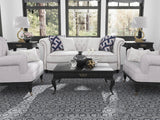CANAREGGIO Terrazzo, Black Limestone Mix Mosaic Tile - MosaicBros.com
