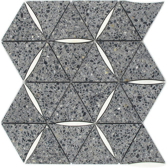 SAN ZACCARIA Terrazzo, Dolomite Mix Mosaic Tile - MosaicBros.com