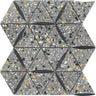 DANIELI Terrazzo, Black Limestone Mix Mosaic Tile - MosaicBros.com