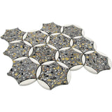 FLUVIALE Terrazzo, Dolomite Mix Mosaic Tile - MosaicBros.com