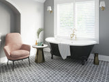 AQUILEIA Terrazzo, Dolomite Mix Mosaic Tile - MosaicBros.com