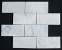 3 x 6 Polished Bianco Carrara Marble Tile - MosaicBros.com