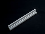 Bianco Carrara Marble 1.5x12 Ogee Edge Polished Tile - MosaicBros.com