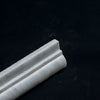Bianco Carrara Marble 1.5x12 Ogee Edge Polished Tile - MosaicBros.com