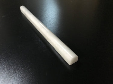 Bianco Carrara Marble 3/4x12 Pencil Liner Polished Tile - MosaicBros.com
