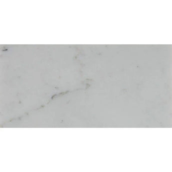 Asian Statuary (Oriental White) Marble 4x12 Polished Tile.