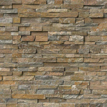 Canyon Creek 6x24 Stacked Stone Ledger Panel.