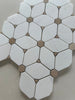 Premium White Dolomite honed mosaic tile for luxury residential and commercial interiors