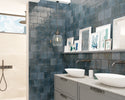 Dune Agadir Lago Bright porcelain bathroom wall tile
