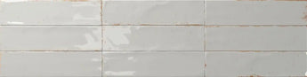Dune Agadir Niebla 2.8x11 Bright porcelain kitchen backsplash