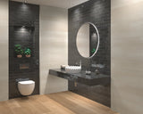 Dune Agadir Noche Bright porcelain bathroom wall tile
