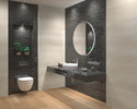 Dune Agadir Noche Bright porcelain bathroom wall tile