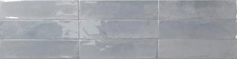 Dune Agadir Piedra 2.8x11 Bright porcelain kitchen backsplash