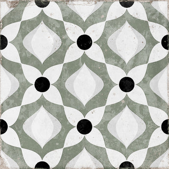 Dune Atlantique Nantes Olive porcelain tile feature wall application