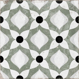 Dune Atlantique Nantes Olive porcelain tile feature wall application