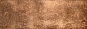Decorative metallic glass tile installed as a luxury accent wall
