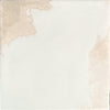 Decorative glazed porcelain tile featuring subtle color variation and handcrafted character