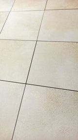 Matte color body porcelain tile used on a contemporary outdoor patio
