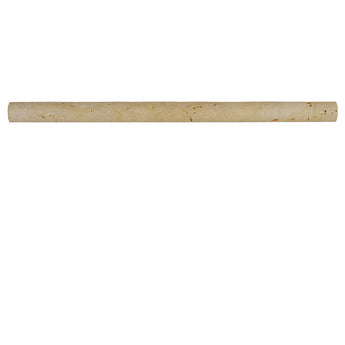 Ivory Travertine 1x12 Bullnose Liner - MosaicBros.com