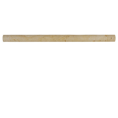 Ivory Travertine 1x12 Bullnose Liner