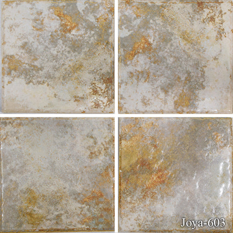 Joya Gold 6 x 6 Pool Tile Series