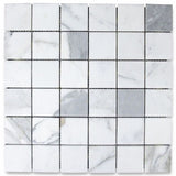 Statuary Marble 2x2 Honed Mosaic Tile - MosaicBros.com