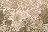 White marble mosaic tile from Mythology Tile's Lidya Garden collection, showcasing a detailed wall installation with intricate patterns.
