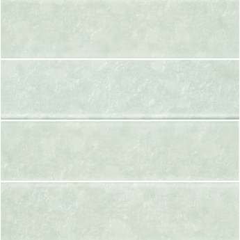 Roca LUX Crystal 3x12 glass tile showcasing transparent, textured natural stone surface for modern wall or backsplash design.