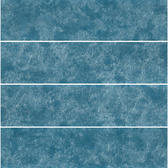 Roca LUX Indigo 3x12 natural stone glass tile with blue and indigo hues, showcasing smooth, reflective surface for modern interiors.