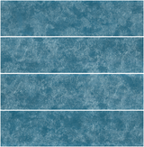Roca LUX Indigo 3x12 natural stone glass tile with blue and indigo hues, showcasing smooth, reflective surface for modern interiors.