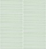 Roca Lux Opal 12x12 fluted glass mosaic wall tile with textured, iridescent surface for decorative interior walls.