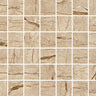 Modena Vogue Cream Stone matte glass mosaic tile featuring warm neutral tones for swimming pools, waterlines, shower walls, backsplashes, and decorative accent applications.