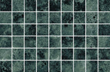 Modena Vogue Green River glass mosaic tile featuring natural green tones for swimming pools, waterlines, spas, shower walls, backsplashes, and decorative accent installations.