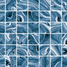Modena Vogue Mexico Blue glass mosaic tile featuring vibrant blue tones for swimming pools, waterlines, spas, shower walls, backsplashes, and decorative accent installations.