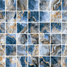 Modena Vogue Monte Carlo glass mosaic tile for swimming pools, waterlines, spas, shower walls, backsplashes, and decorative accent installations with elegant color variation and contemporary style.