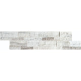 Palisandro Marble 6x24 Stacked Stone Ledger Panel.